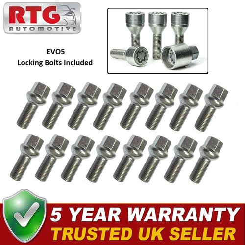 16x bolts evo5 - +, locking