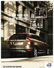 Volvo XC60 Styling Accessories 2008-09 UK Market Foldout Sales Brochure 