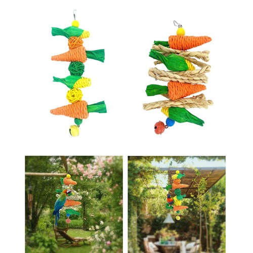 Parrot chewing toy cage - toy,