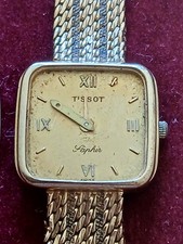 9ct Gold Tissot Ladies Watch
