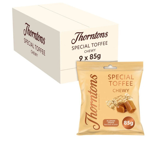Thorntons sweet special toffee - sweet,