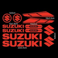 For SUZUKI Fairing Helmet Decals GSF GSXr  Universal Fitment Laser