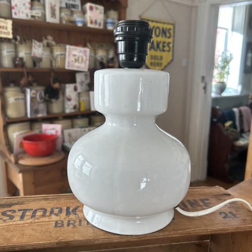 Vintage white pottery ceramic - pottery,