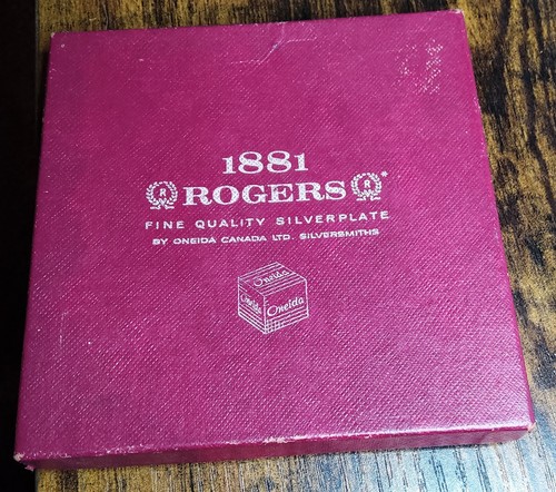 Very rare 1881 rogers silver - rare,