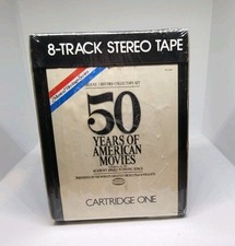 50 YEARS OF AMERICAN MOVIES  New Sealed 8-Track Stereo Tape  1977   CARTRIDGE 1