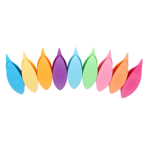 9pcs tatting shuttles colorful - shuttles,
