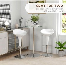 HOMCOM High Top Bar Table