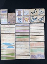Wooden block Rubber Stamp Sets