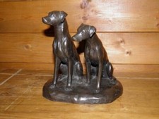 Vintage Cold Cast Resin Dog