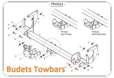 Vauxhall Vivaro Towbar Jul 2019 to 2024 - Tow Trust Flange Tow Bars