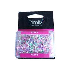 Trimits Seed Beads -2.5 mm  ex value  colour 9160/07 Multi Colour