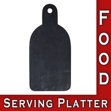 KitchenCraft Serving Platter Slate Effect Buffet Party Catering Shaped Food Tray