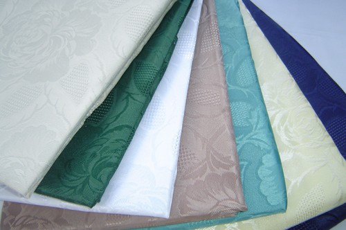 Damask rose tablecloths easy - rose,