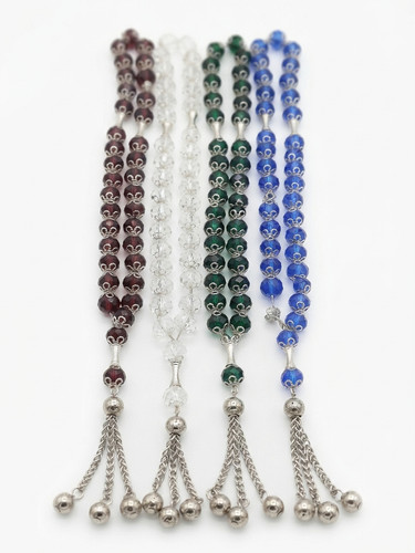 Crystal prayer beads - 4x,