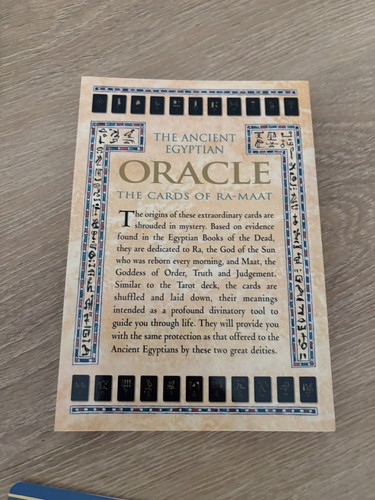 The ancient egyptian - the, oracle