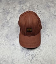 Vintage Raw G-Star Cap Brown Streetwear Men’s Big Logo Hat One Size