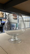 Large Clear Glass Brandy