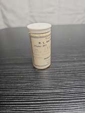 Vintage  Empty Pill Glass