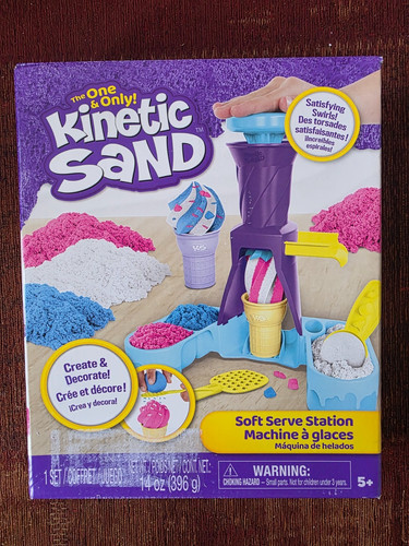 Kinetic sand soft serve - kinetic,