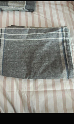 Dunelm single grey white - dunelm,