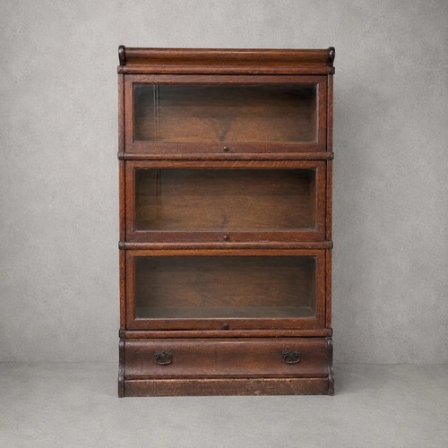 Antique globe wernicke oak - globe,
