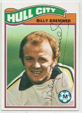 BILLY BREMNER signed 1978