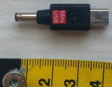 Mini USB DC power adaptor for