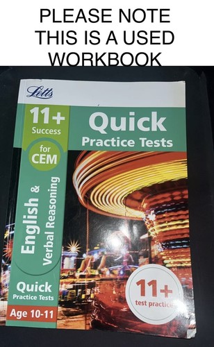 Used letts plus - used, quick