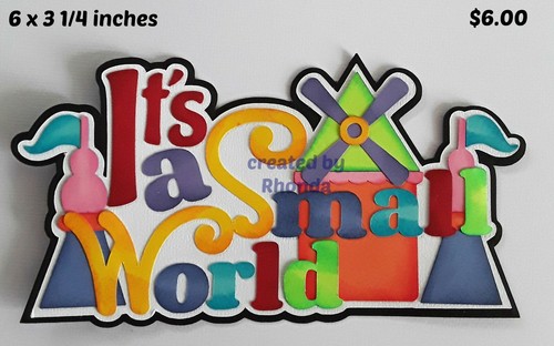 Small world title disney - small,