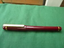 VINTAGE RED "IRIDIUM POINT W-GERMANY" NIB FOUNTAIN PEN