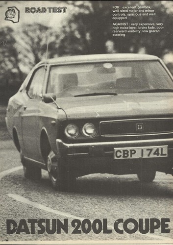 Datsun laurel 200l coupe - datsun,