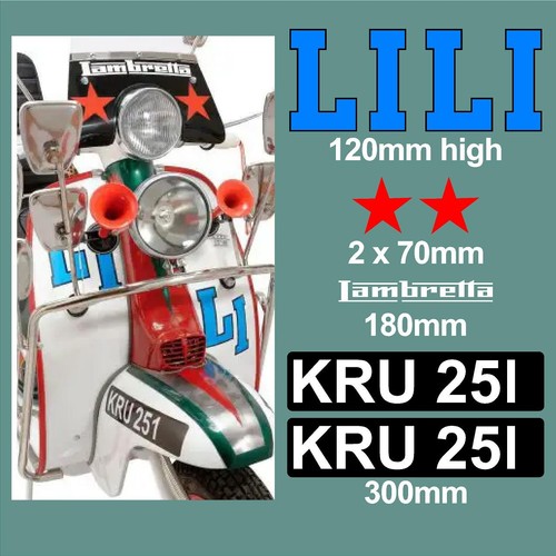 Jimmy scooter lambretta li - scooter,