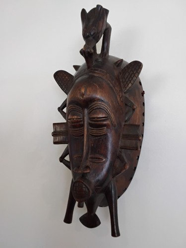 Vintage senufo kpelie mask - senufo,