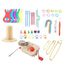 CHICIRIS Wool Winder Kit Many Types Knitting Wool Winder Plastic Metal For Home