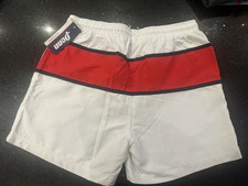 Mens Penn White Shorts by