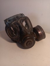 Avon SR6/2 British Vintage 1973 Military ᗑ Gas Mask. Spares Or Repairs 