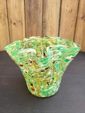 Vintage Hand Blown Glass Vase