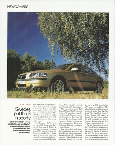 Volvo s60 original - s60,