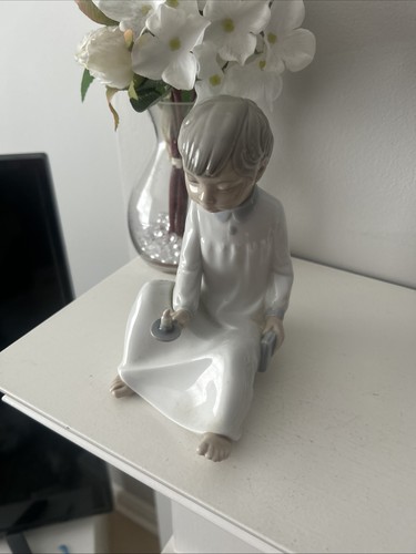 Genuine nao lladro boy - by, 'boy