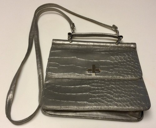 Bueno faux croc crossbody - croc,