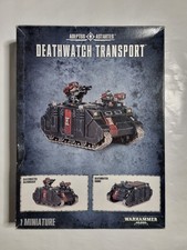 Deathwatch Transport Warhammer 40K - Deathwatch Razorback Turret + Driver in Box