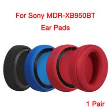Replacement Mesh Ear Pads for Sony MDR-XB950BT Headphone