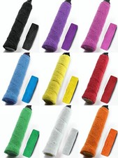 Soft Absorbent Badminton Racquet Towel Grip Non Slip Sweat Band Tape Racket Reel