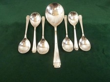 6 Vintage Fruit Spoons &