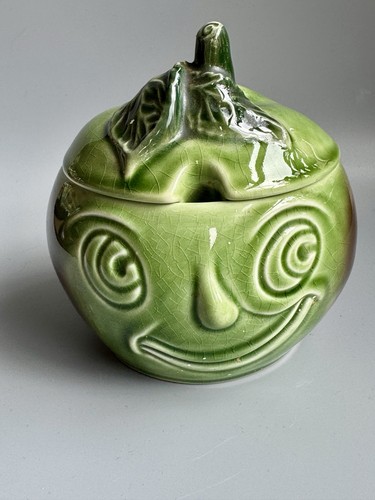 Vintage sylvac green - green, ceramic