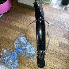 Brompton P Line Black Rear Mudguards With Titanium Stays
