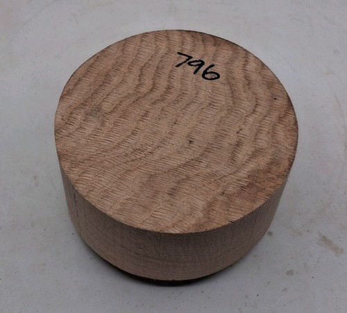 Oak woodturning bowl blank