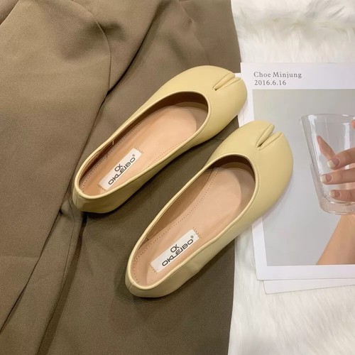 Lady flat elegant tabi shoes - flat,