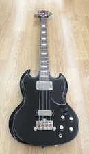 (Epiphone) EB-3 SG Bass Ebony Black 2009 Solid Body Electric Bass Guitar USED