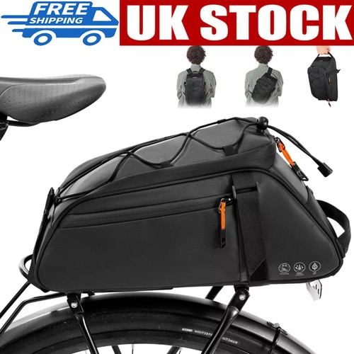 Bicycle rear rack seat bag - rear,